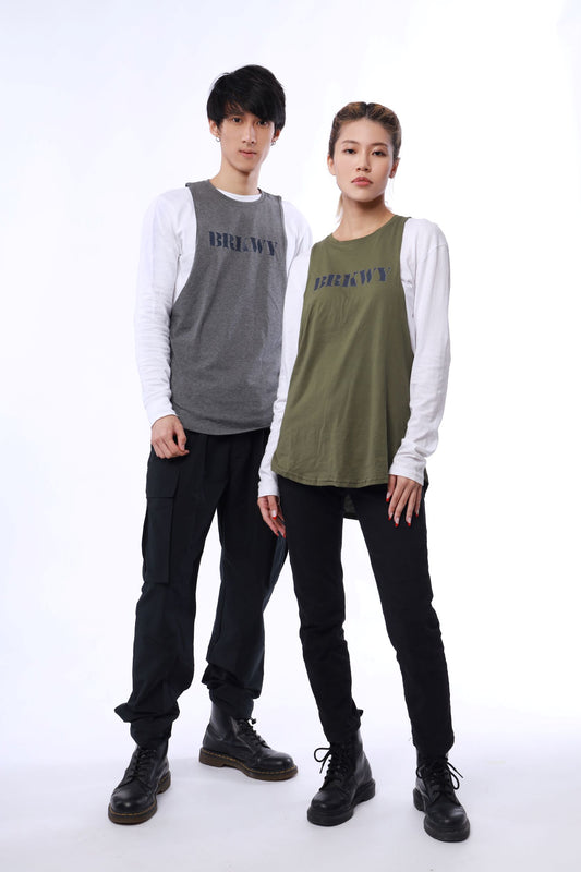 BRKWY loose fit tank top