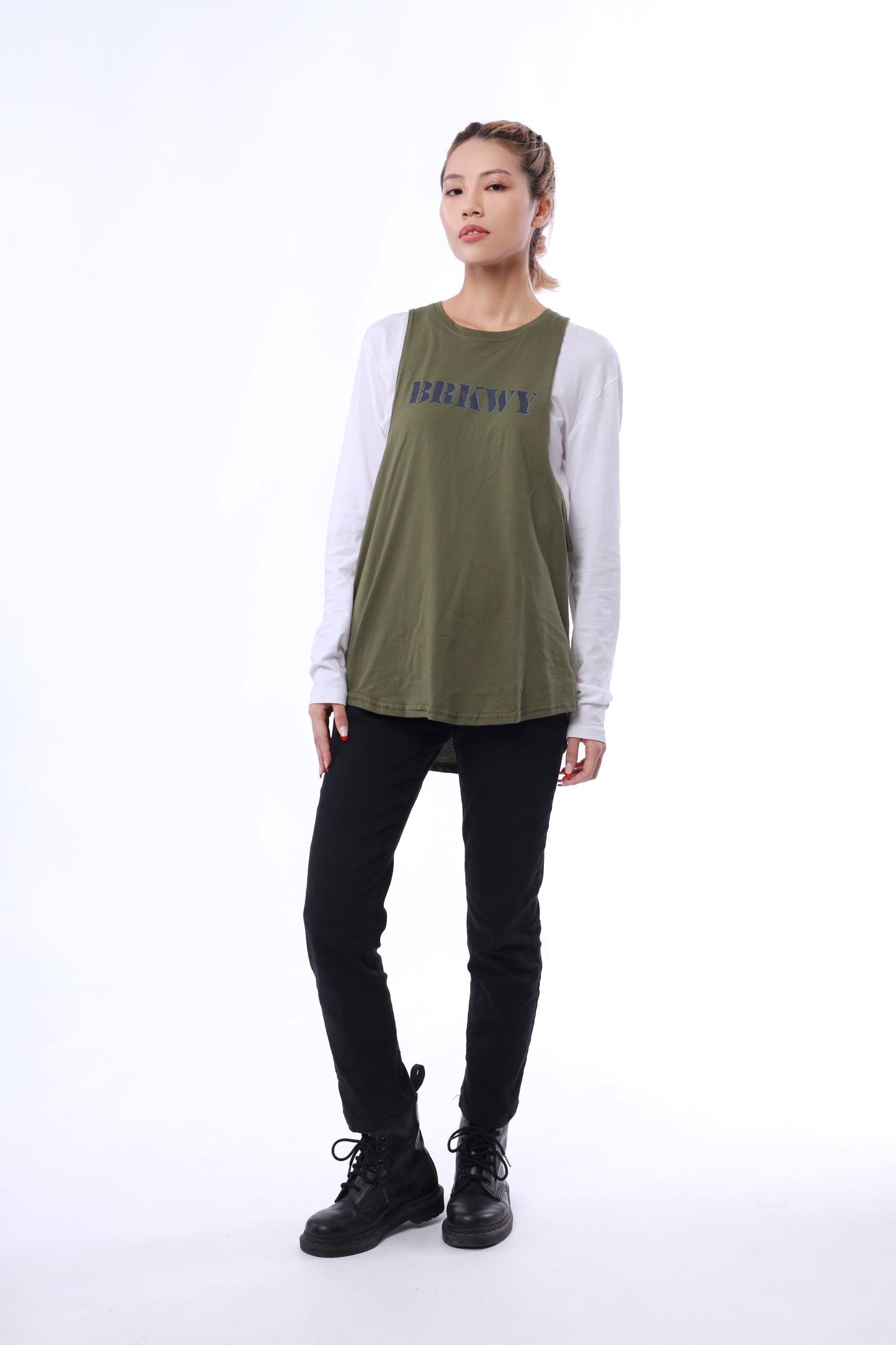 BRKWY loose fit tank top