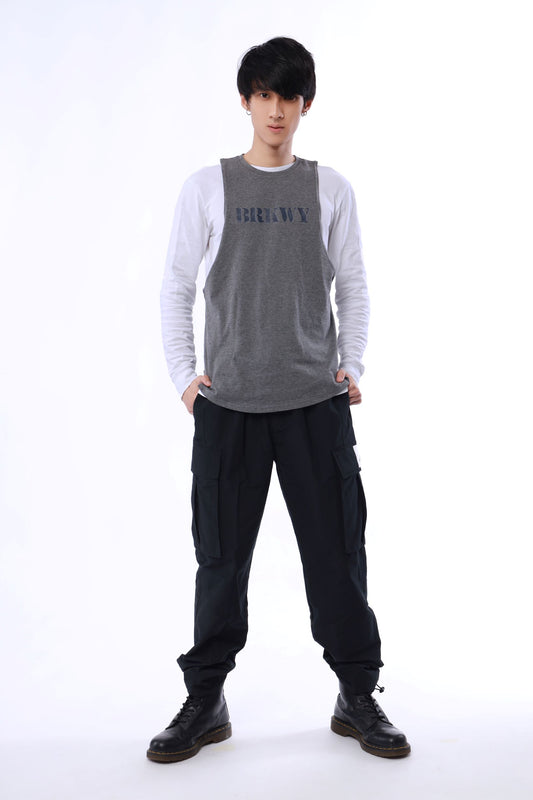 BRKWY loose fit tank top