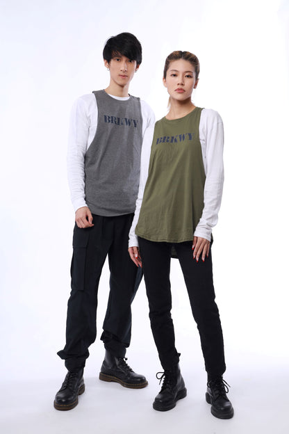 BRKWY loose fit tank top